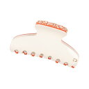 メタルアンドプラスチック METAL&PLASTIC リバースシリーズ バンスクリップ L (BLANC/ORANGE)