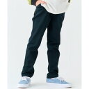 クリフ メイヤー KRIFF MAYER 綿 ストレッチ テーパード パンツ (NAVY)