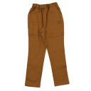 クリフ メイヤー KRIFF MAYER 綿 ストレッチ テーパード パンツ (CAMEL)
