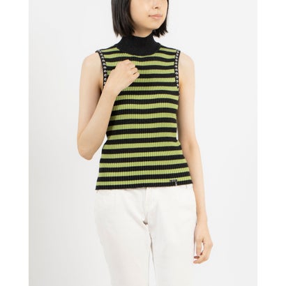 ガウディ GAUDI ボーダーノースリタートル （GREEN×BLACK）