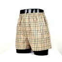 ダックス DAKS LL)前開トランクス(貼り付ゴム) 【返品不可商品】 (ベージュ)