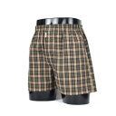 ダックス DAKS LL)前開トランクス(貼り付ゴム) 【返品不可商品】 (チャコール)