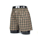 ダックス DAKS 前開トランクス(貼り付ゴム) 【返品不可商品】 (チャコール)