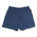 コムサメン COMME CA MEN コムサメン ストライプ柄 トランクス 【返品不可商品】 (コン)