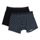 コムサメン COMME CA MEN コムサメン 2Pパック ボクサーパンツ 【返品不可商品】 (ブラック)