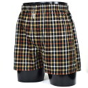ダックス DAKS 前開トランクス(貼り付ゴム) 【返品不可商品】 (クロ)