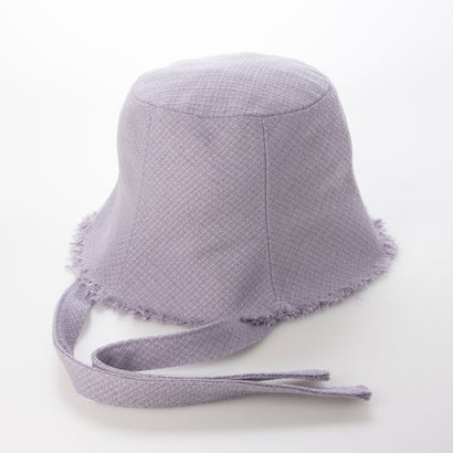 センスオブグレース SENSE OF GRACE サマーツイード素材 紐付き平天チューリップハット （LVD）