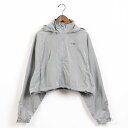 ノルディ NERDY W'S SLEEVE SHIRRING WINDBREAKER (SILVER) スリーブシアリングウィンドブレーカー(シルバー)(4)