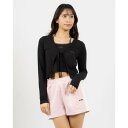 ノルディ NERDY W'S TWO-PIECE L/S T-SHIRT (SLEEVELESS T-SHIRT) (BLACK) ツーピース長袖Tシャツ(ノー...