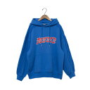 ノルディ NERDY RAW EDGE HOODIE (BLUE) ローエッジフーディー(ブルー)
