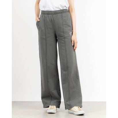 ノルディ NERDY W'S SOUFFLE PIGMENT WIDE SWEATPANTS （CHARCOAL）　ソッフルピグメントワイドスウェ..