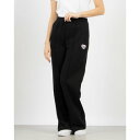 ノルディ NERDY W'S SOUFFLE WIDE SWEATPANTS (BLACK) ソッフルワイドスウェットパンツ(ブラック)