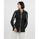 ノルディ NERDY W'S LINE ZIPPER SHIRT (BLACK) ラインジッパーシャツ(ブラック)(4)