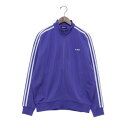 ノルディ NERDY EMBROIDERY LOGO NY TRACK TOP (PURPLE) 刺繍ロゴニューヨークトラックトップ(パープル)