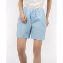 ノルディ NERDY NY WOVEN HALF PANTS (SKY BLUE) ニューヨークウーブンハーフパンツ(スカイブルー)
