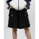 ノルディ NERDY CARGO WOVEN HALF PANTS (BLACK) カーゴウーブンハーフパンツ(ブラック)