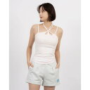 ノルディ NERDY W'S STRING HALTER NECK SLEEVELESS TOP (BABY PINK) ストリングホルターネックスリーブレストップ(ベビーピンク)