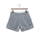 ノルディ NERDY W'S WOVEN DOLPHIN SHORTS (SILVER) ウーブンドルフィンショーツ(シルバー)