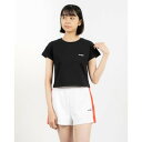 ノルディ NERDY W'S BLENK SMALL LOGO CROPPED S/S T-SHIRT (BLACK) ブレンク スモール ロゴ クロップド 半袖 Tシャツ(ブラック)