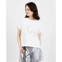 ノルディ NERDY W'S SPARKLING HEART S/S T-SHIRT (WHITE)