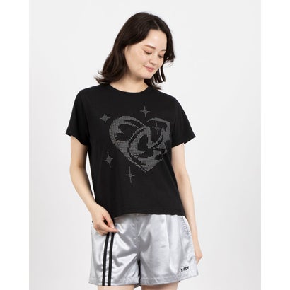 ノルディ NERDY W'S SPARKLING HEART S/S T-SHIRT (BLACK) ノルディ NERDY W'S SPARKLING HEART S/S T-SHIRT (BLACK)