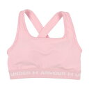 アンダーアーマー UNDER ARMOUR レディース フィットネス スポーツブラ UAクロスバック ブラ ミディアムサポート 1361034 (Prime Pink / / White)
