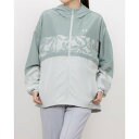 アンダーアーマー UNDER ARMOUR レディース ウインドジャケット UAメッシュ ライナー ウーブン プリント フルジップ フーディー 6001384 (Silica Green / /)(4)