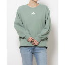 アディダス adidas レディース スウェットトレーナー W WORD クルースウェット JN9964 (シルバーグリーン)