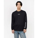 オークリー OAKLEY メンズ 長袖機能Tシャツ ENHANCE QD LS TEE BOLD EVO 4.0 FOA407657 (BLACKOUT)