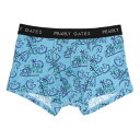 パーリーゲイツ PEARLY GATES パーリーゲイツ 馬&PGロゴ柄 ボクサーパンツ 【返品不可商品】 (サックス)