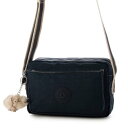 日本限定 Kipling ABANU M クロスボディバッグ (Blue Bleu S Web)