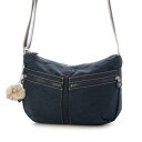 日本限定 Kipling IZELLAH B5サイズ クロスボディバッグ (Blue Bleu S Web)