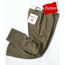 ヘインズ Hanes SMART FIT CHINO PANTS/スマートフィット ストレッチ スリム テーパード ノータック チノパンツ/レディース メンズ (カーキ)