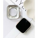 エモニーク emonique スマートウォッチケース【41/45mm対応】 (シルバー)