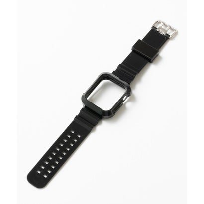 エモニーク emonique スマートウォッチバンド付きケース【38/40/41/42/44/45/49mm対応】 （ブラック）