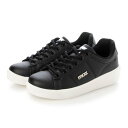 モズ moz MOZ2962 スニーカー レディース 厚底 おしゃれ moz モズ 白 黒 疲れない 軽い 歩きやすい (BLACK)