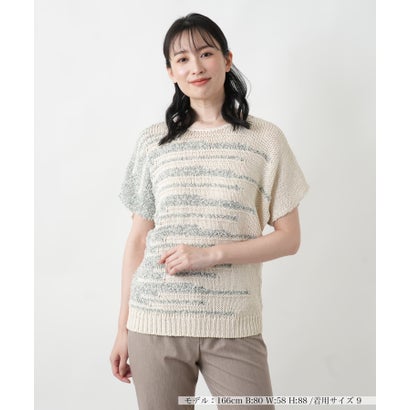 レリアン Leilian セーター （グリーン系）(4)