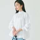 コカ coca スタンドカラーシャツ (White)(4)