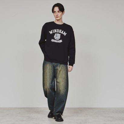 ティーケー タケオ キクチ tk.TAKEO KIKUCHI 箔プリントスエット （ブラック(019)）