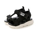 モズ moz キッズ スポーツサンダル (BLK)