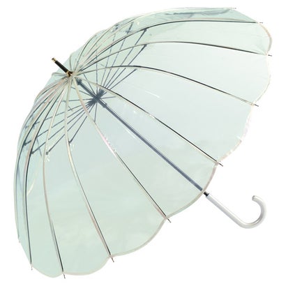 【Wpc.公式】ビニール傘 マーメイドアンブレラ 55cm 傘 レディース かわいい 雨傘 長傘 (ミント) 【Wpc.公式】ビニール傘 マーメイドアンブレラ 55cm 傘 レディース かわいい 雨傘 長傘 (ミント)