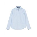 トーキョーシャツ TOKYO SHIRTS 【透け防止】 スキッパー 長袖 形態安定 レディースシャツ (ブルー)