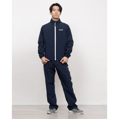 レイトンハウス LEYTON HOUSE メンズ ゴルフレインスーツ 合羽 カッパ LEG-200 (ネイビー×ホワイト)