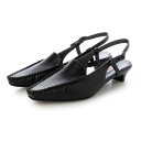 【本革 / 日本製 / 軽量】 バークレー BARCLAY モカシンバックバンドシューズ (BLK)