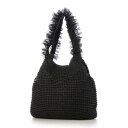 カシェリエ CACHELLIE C8603 TULLE HANDLE PAPER TOTE (ブラック)