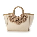 カシェリエ CACHELLIE C8642 CANVAS*RIBBON TOTE (ベージュ)