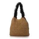 カシェリエ CACHELLIE C8603 TULLE HANDLE PAPER TOTE (キャメル)