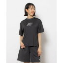 ニューバランス New Balance Tシャツ レディース リラックスグラフィックショートスリーブTシャツ AWT51135 new balance ジム ト...