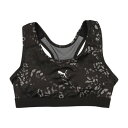 プーマ PUMA レディース フィットネス スポーツブラ TAD ベーシックミッドサポートスポーツブラトップ AOP_ 527026 (PUMA Black)