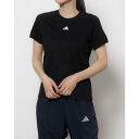 アディダス adidas レディース フィットネス 半袖Tシャツ AEROREADY トレイン エッセンシャルズ ミニマル ロゴ クルーネック半袖Tシャツ HR...